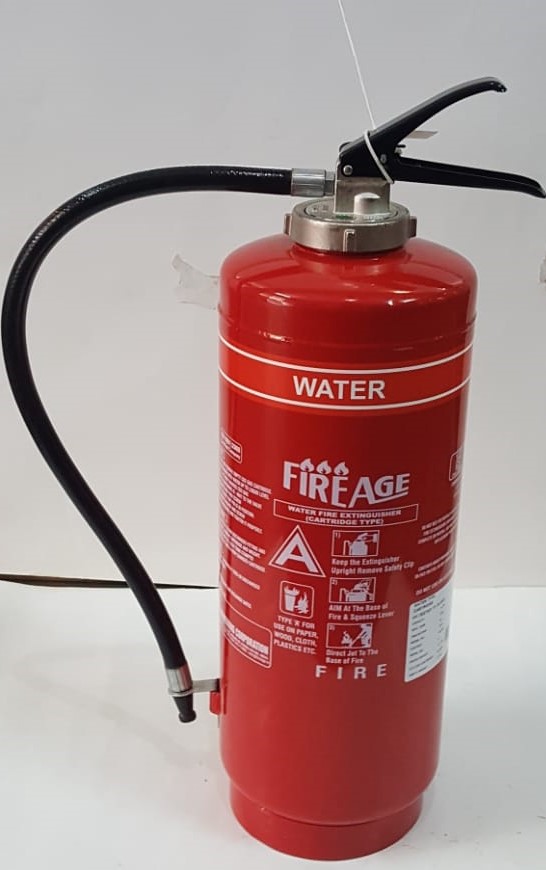 Water Co2 9Ltr (Cartridge type) Fire Extinguisher FIREAGE SAFEWORLD